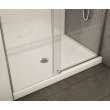 410001-501-001 - MAAX B3Round 48-in x 32-in Rectangular Acrylic Alcove Shower Base with Center Drain