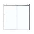139398-900-000 - MAAX Halo 56.5 to 59in x 59in Clear Frameless Tub Door