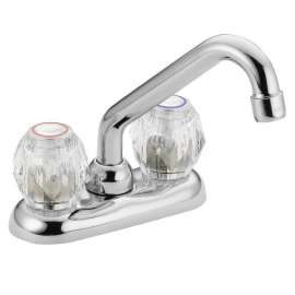 Chateau 4975 Double Handle Centerset Laundry Faucet in Chrome