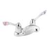 M-BITION 8800 Double Handle Centerset Bathroom Faucet in Chrome