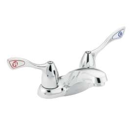 8800M M-BITION Double Handle Centerset Bathroom Faucet
