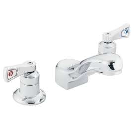 M-DURA 8220 Double Handle Widespread Bathroom Faucet in Chrome