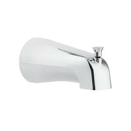 3801 5-1/2in Tub Spout with 1/2in Slip Fit Connection (With Diverter) in Chrome