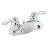 M-BITION 8917 Double Handle Centerset Bathroom Faucet in Chrome