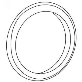 1/2-In Single Handle Shower Escutcheon Extension