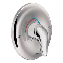 Single Handle Posi-Temp Pressure Balanced Valve Trim (Valve Included) in Chrome