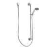 Single Function Hand Shower Package with Hose and Slide Bar in Glacier/Chrome