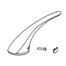 Monticello 100012SL Handle Kit in Stainless