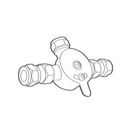 Commercial Mixing Valve With Check Valves