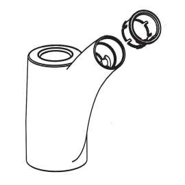 Spout Receptor Kit in Stainless