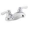 M-BITION 8915 Double Handle Centerset Bathroom Faucet in Chrome