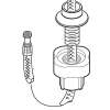 Hose Guide in Brushed Platinum