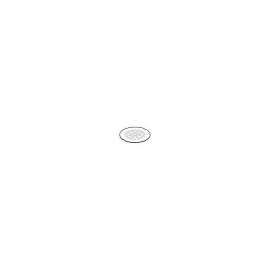 4in Round Shower Drain Cover with Screw Installation in Oil Rubbed Bronze