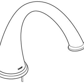 Kingsley 116665ORB Roman Tub Spout Kit in Oil Rubbed Bronze