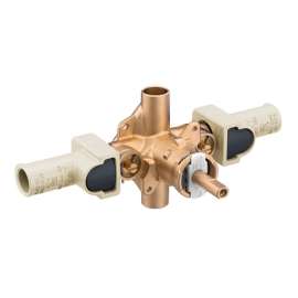 M-Pact 1/2" CPVC Posi-Temp Pressure Balancing Rough-In Valve with Stops