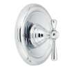 Single Handle Moentrol Pressure Balanced with Volume Control Moentrol Valve Trim (Less Valve) in Chrome