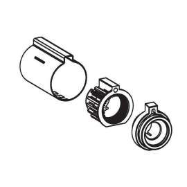 Stop Tube Kit in Wrought Iron