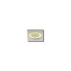 4-1/4in Round Shower Drain Cover with Snap-in Installation in Brushed Nickel