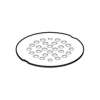 4-1/4in Round Shower Drain Cover with Screw Installation in Brushed Nickel