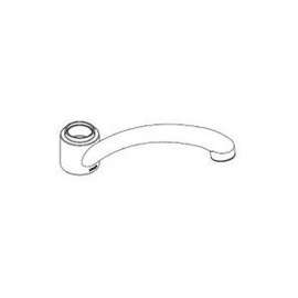 Spout Assembly Kit for Two Handle in Chrome