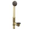 Tub Drain with Brass Tubing and Trip Lever Drain Assembly in Oil Rubbed Bronze