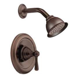 Kingsley T2112ORB Posi-Temp Pressure Balanced Shower Trim with Shower Head in Oil Rubbed Bronze