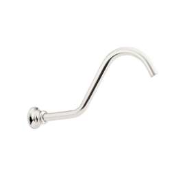 14in Shower Arm with 1/2in Connection in Nickel