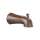 6-7/8in Tub Spout with 1/2in Slip Fit Connection (With Diverter) in Oil Rubbed Bronze