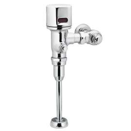 1 GPF Urinal Flushometer with 3/4in Top Spud in Chrome