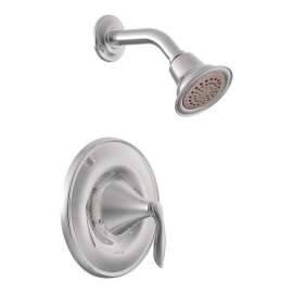 Eva T62132 Posi-Temp Pressure Balanced Shower Trim with Shower Head in Chrome
