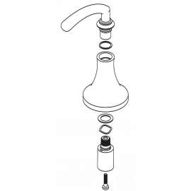 128880BN Handle Kit in Brushed Nickel