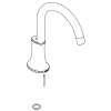 128886 Roman Tub Diverter Spout in Chrome