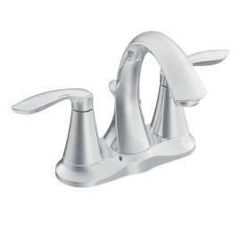 6410M Eva Double Handle Centerset Bathroom Faucet