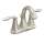 Eva 6410BN Double Handle Centerset Bathroom Faucet in Brushed Nickel