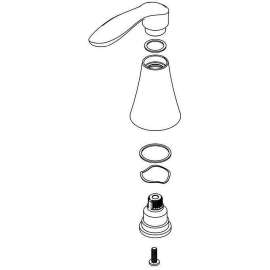 128868ORB Handle Kit in Oil Rubbed Bronze