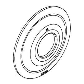 130148BN Escutcheon in Brushed Nickel