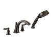 Brantford T924ORB Deck Mounted Tub Filler with Hand Shower in Oil Rubbed Bronze