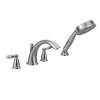 Brantford T924 Deck Mounted Tub Filler with Hand Shower in Chrome