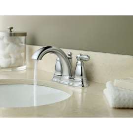 Brantford 1.2-GPM Centerset Bathroom Sink Faucet with Watersense