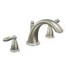 Brantford T933BN Deck Mounted Tub Filler in Brushed Nickel