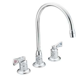 M-DURA 8227 Double Handle Kitchen Faucet in Chrome