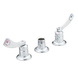 M-DURA 8229 Double Handle Kitchen Faucet in Chrome