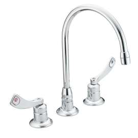 M-DURA 8225 Double Handle Kitchen Faucet in Chrome