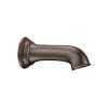 7-1/4in Tub Spout with Slip Fit CC Connection (Less Diverter) in Oil Rubbed Bronze