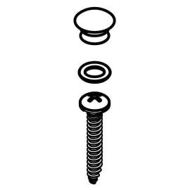 131099BN Handle Cap Kit in Brushed Nickel