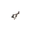 Wall Mounted Pot Filler Kitchen Faucet in Oil Rubbed Bronze