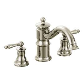 Waterhill TS214NL Deck Mounted Tub Filler in Nickel