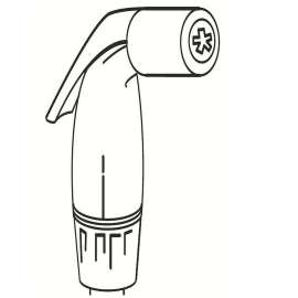 Hose and Spray in Black