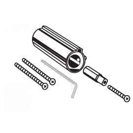 137347WR 1in Handle Extension Kit in Wrought Iron