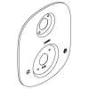 135149WR Escutcheon in Wrought Iron